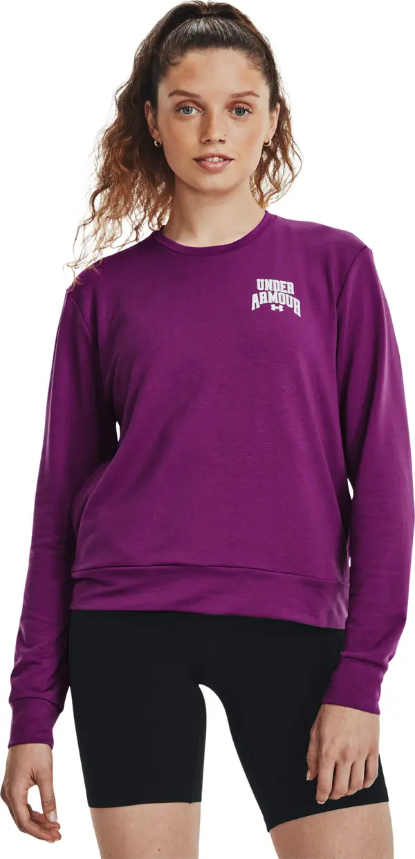 Under Armour Women's Under Armour Rival Terry Graphic Crew Sweatshirt