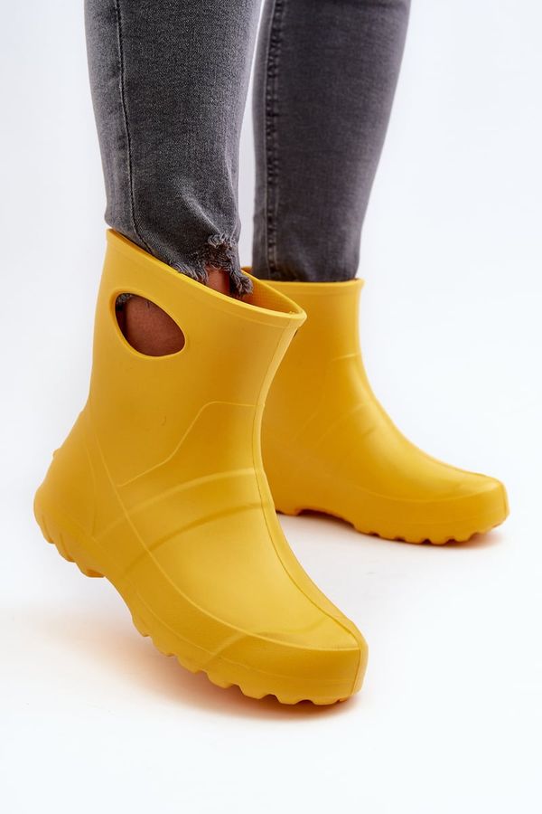Kesi Women's Waterproof Boots LEMIGO GARDEN Yellow