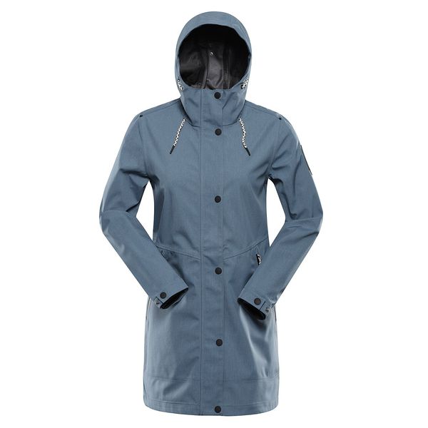ALPINE PRO Women's waterproof coat with ptx membrane ALPINE PRO PERFETA blue mirage