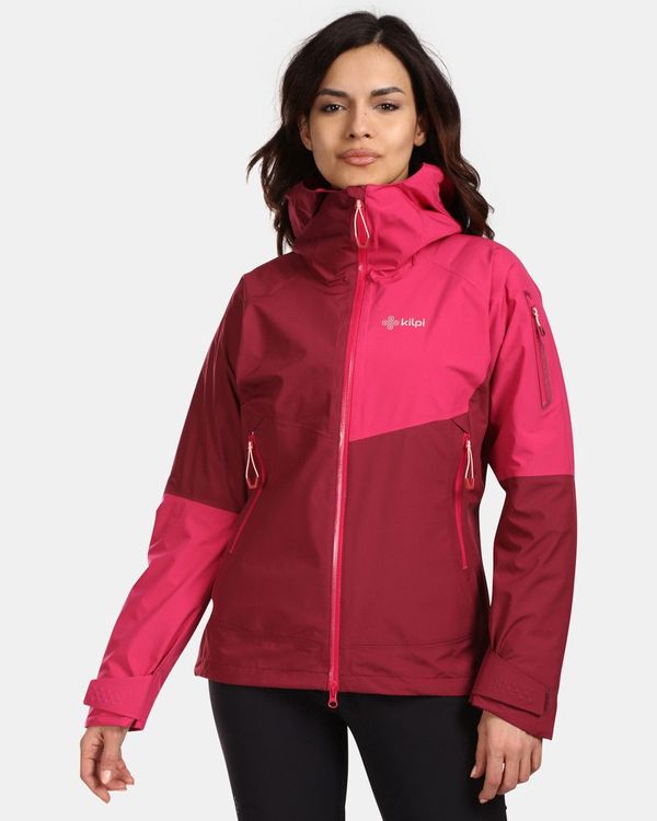 Kilpi Women's Waterproof Hardshell Jacket Kilpi MAMBA-W Dark Red
