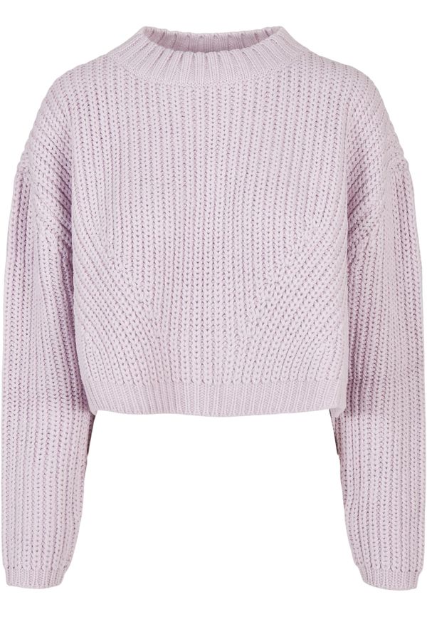 Urban Classics Women's wide oversize sweater soft lilac