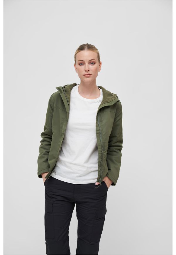 Brandit Women's windbreaker with front zipper olive