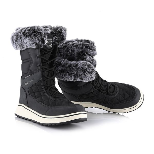 ALPINE PRO Women's winter boots with ptx membrane ALPINE PRO HOVERLA black