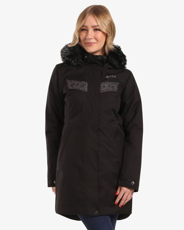 Kilpi Women's winter coat Kilpi PERU-W Black