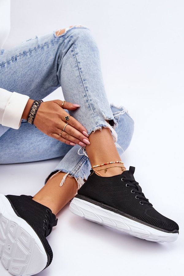 WR1 WR1 Дамски спортни обувки с връзки черни Lavarone