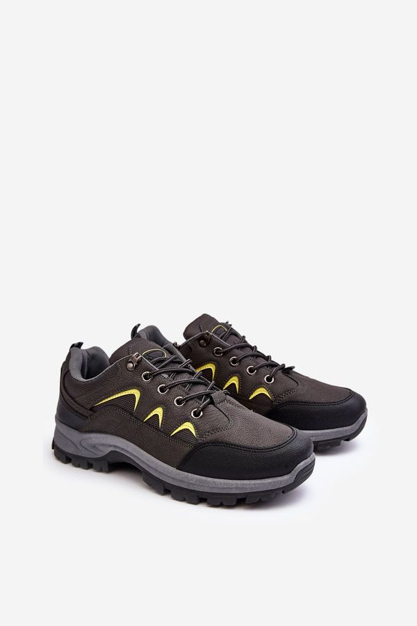 WR1 WR1 Мъжки трекинг спортни обувки Сиви Ibarina