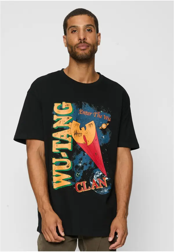 Merchcode Wu-Tang Clan Enter Wu Oversize T-shirts black