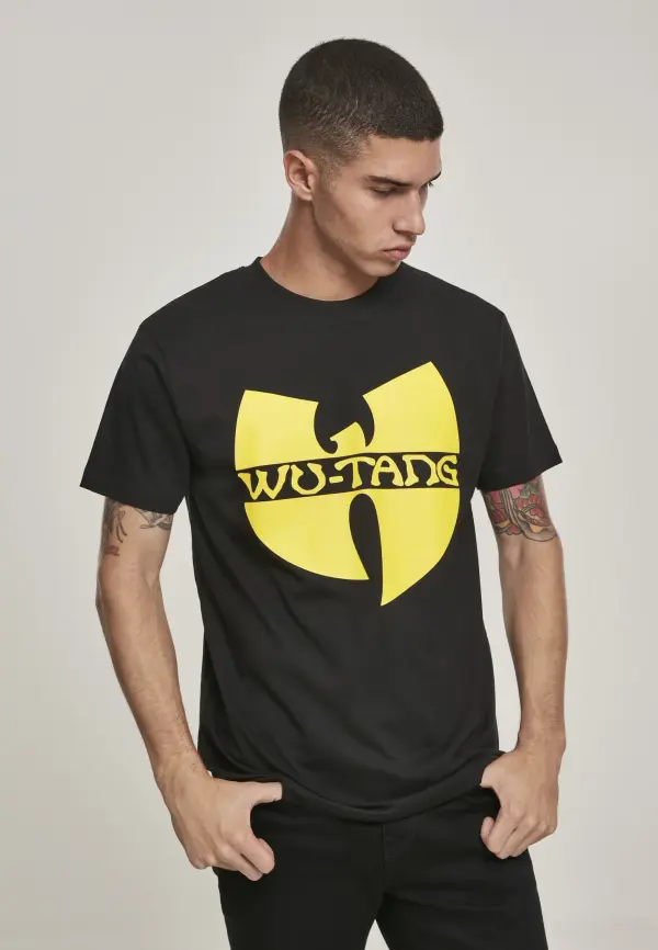 Wu-Wear Wu-Wear лого тениска черна