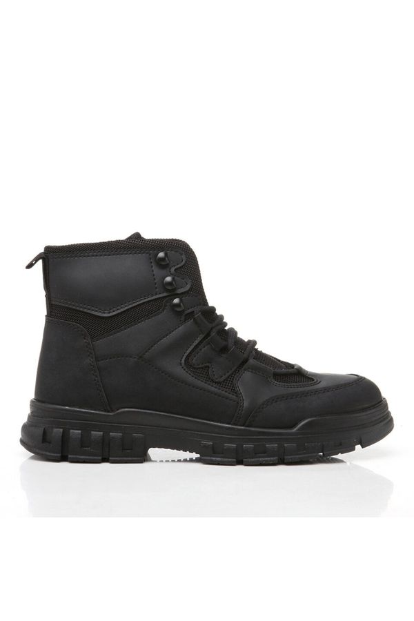 Yaya by Hotiç Yaya by Hotiç Black Yaya Men's Casual Boots