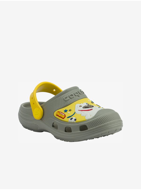 Coqui Yellow-Grey Kids Slippers Coqui Maxi Talking Tom And Friends - Boys
