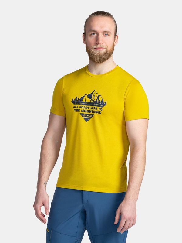 Kilpi Yellow men's T-shirt Kilpi Garove
