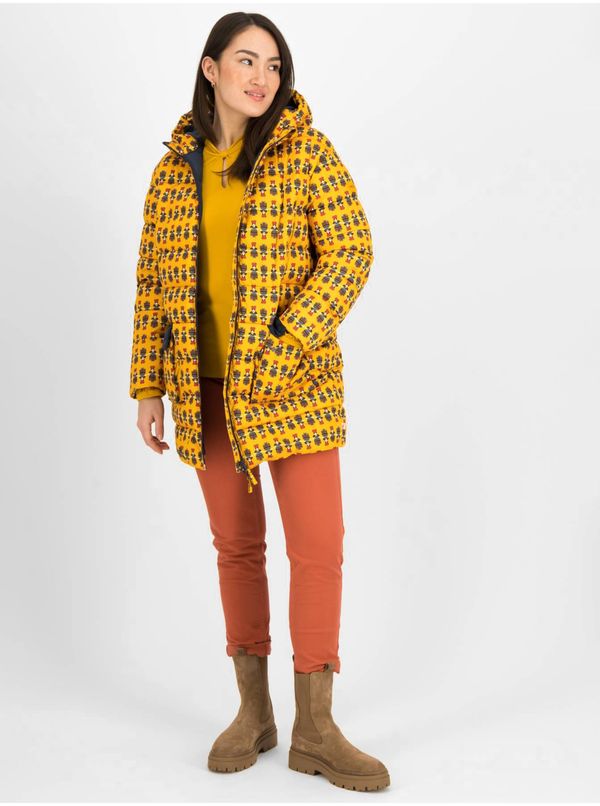 Blutsgeschwister Yellow patterned quilted jacket Blutsgeschwister - Women