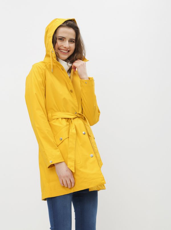 Helly Hansen Yellow women's raincoat HELLY HANSEN Kirkwall - Women