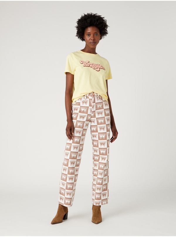 Wrangler Yellow Women's T-Shirt Wrangler - Women
