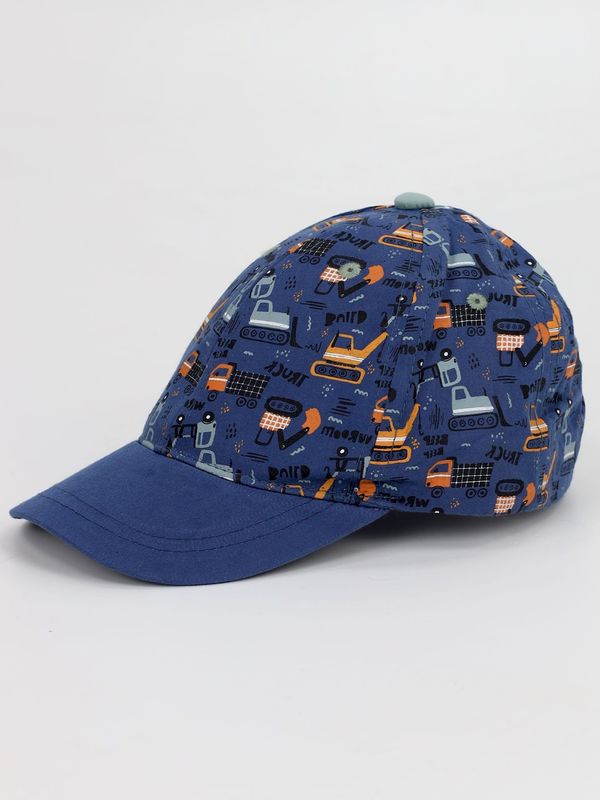 Yoclub Yoclub Kids's Boys' Baseball Cap CZD-0673C-A200 Navy Blue