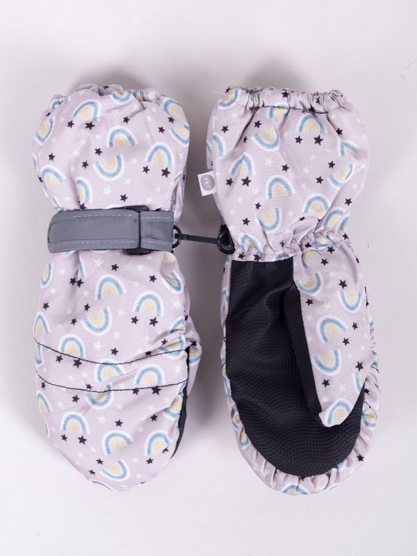 Yoclub Yoclub Kids's Children's Winter Ski Gloves REN-0194G-A110