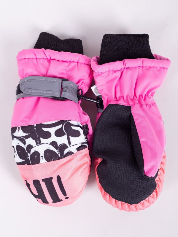 Yoclub Yoclub Kids's Children's Winter Ski Gloves REN-0207G-A110