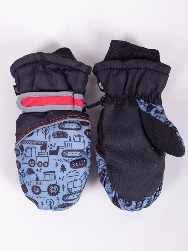 Yoclub Yoclub Kids's Children's Winter Ski Gloves REN-0219C-A110