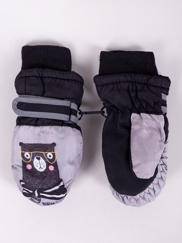 Yoclub Yoclub Kids's Children's Winter Ski Gloves REN-0222C-A110