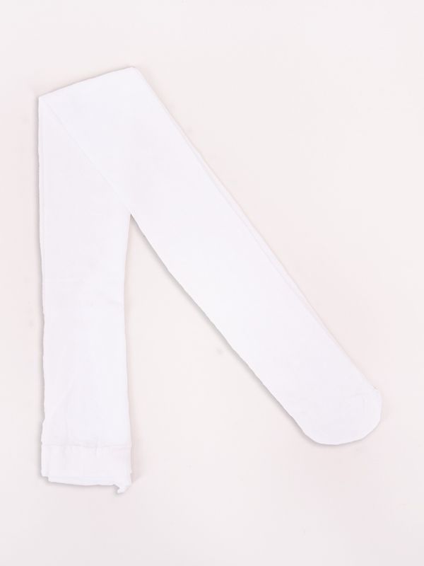 Yoclub Yoclub Kids's Girl Plain Microfibre Opaque Openwork Pantyhose 30 Den RA-12/GIR/03/BIA