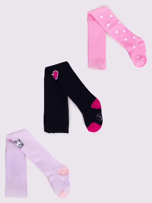 Yoclub Yoclub Kids's Tights 3-Pack RAB-0003G-AA00-025