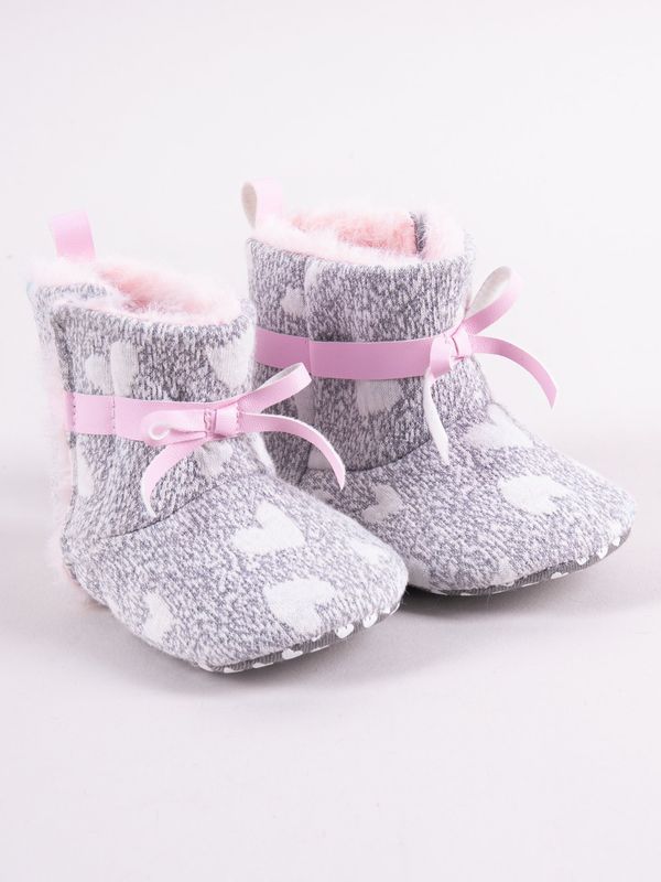 Yoclub Yoclub Kids's Velcro Strappy Girls' Boots OBO-0186G-6500