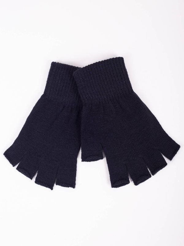 Yoclub Yoclub Unisex's Fingerless Gloves RED-0015U-3450