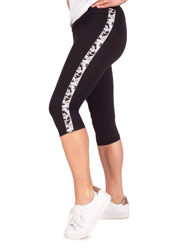 Yoclub Yoclub Woman's Women's Capri Leggings Gaiters High Waisted ULD-0013K-3400
