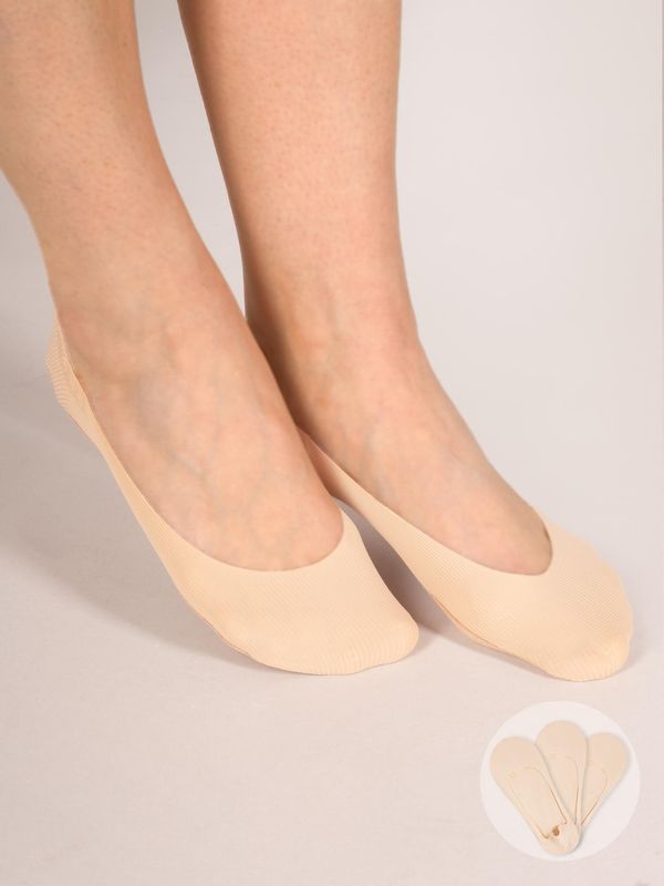 Yoclub Yoclub Woman's Women's Laser No Show Socks 3Pack SKB-0110K-670K