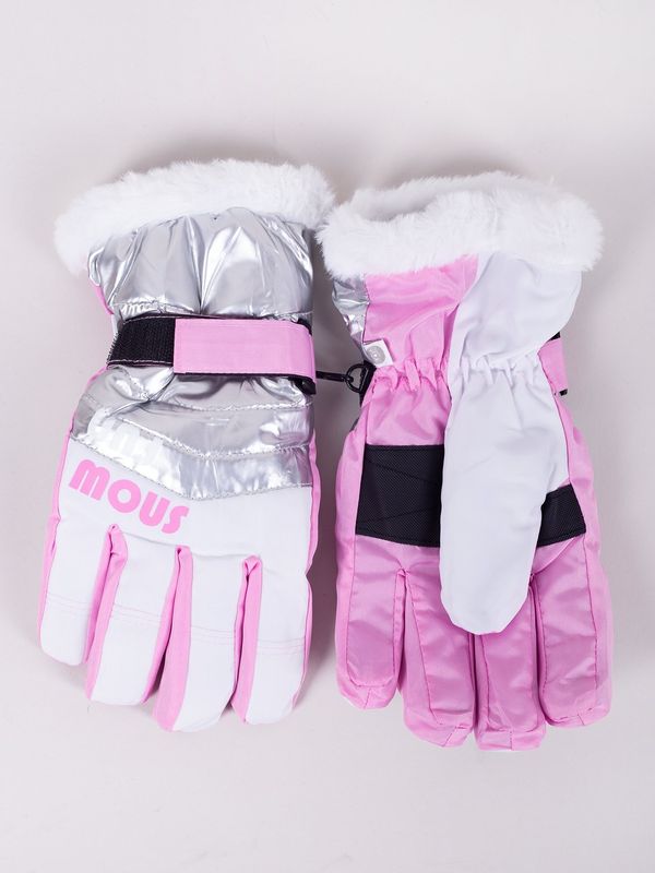 Yoclub Yoclub Woman's Women's Winter Ski Gloves REN-0258K-A150