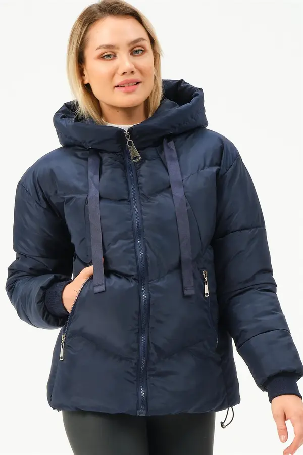 dewberry Z6771 DEWBERRY ДАМСКО ПАЛТО-ЛАК