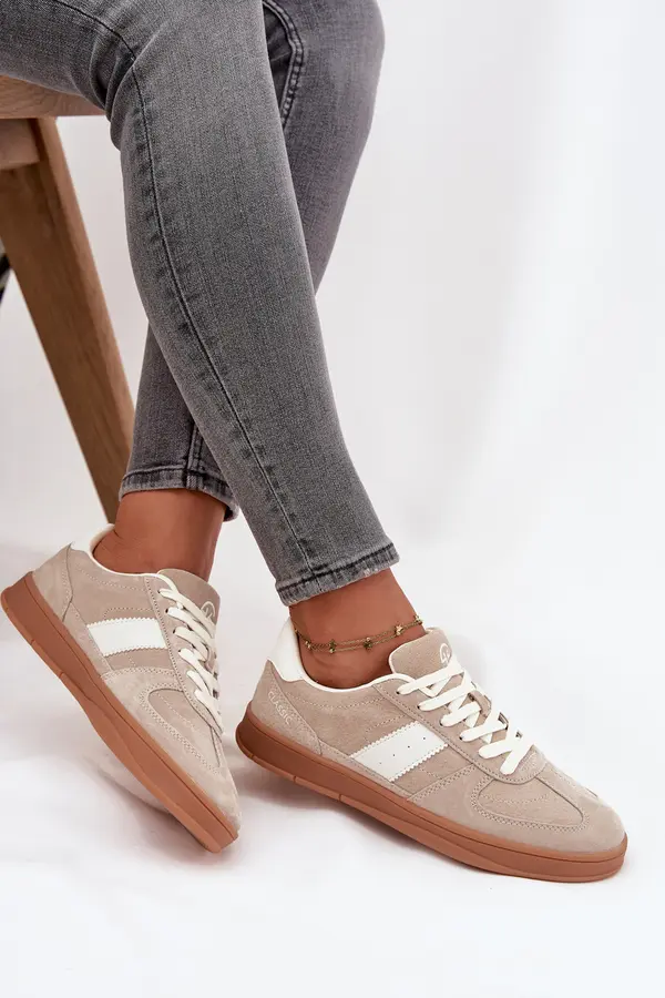 VINCEZA Замшови дамски маратонки Vinceza