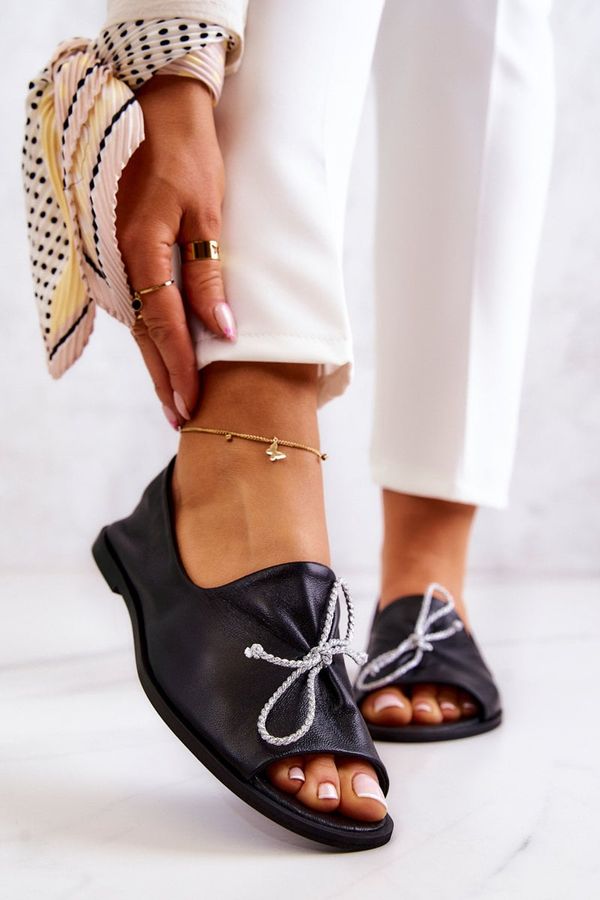 Zazoo Zazoo Кожени дамски балерини Nicole