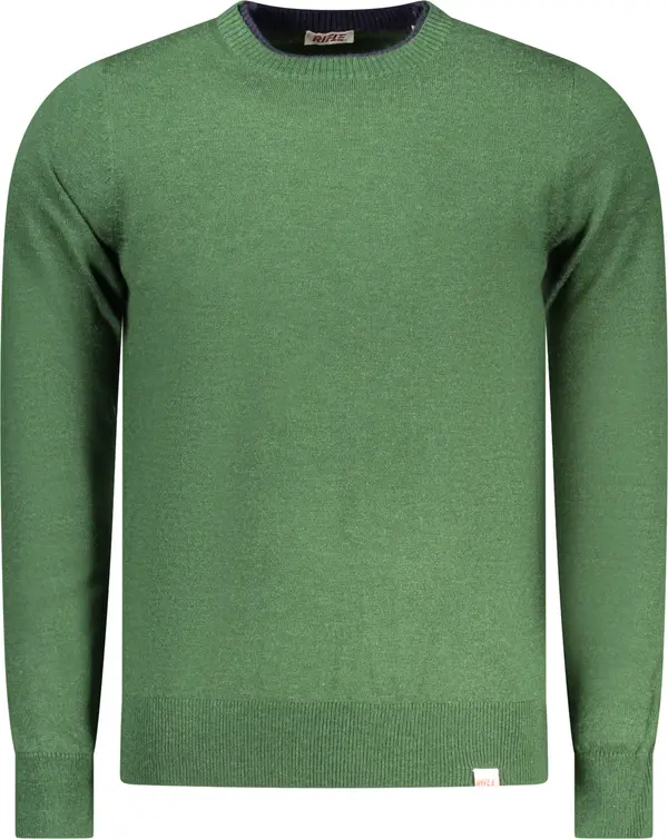 Rifle Зелен мъжки пуловер