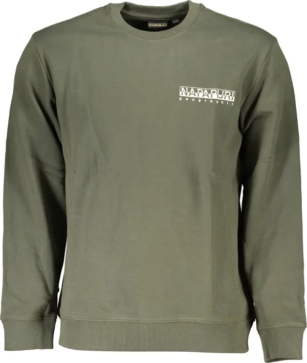 Napapijri Зелен мъжки суитшърт NAPAPIJRI без цип
