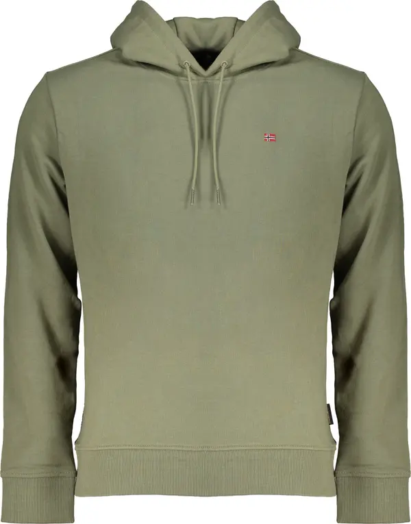 Napapijri Зелен мъжки суитшърт NAPAPIJRI без цип