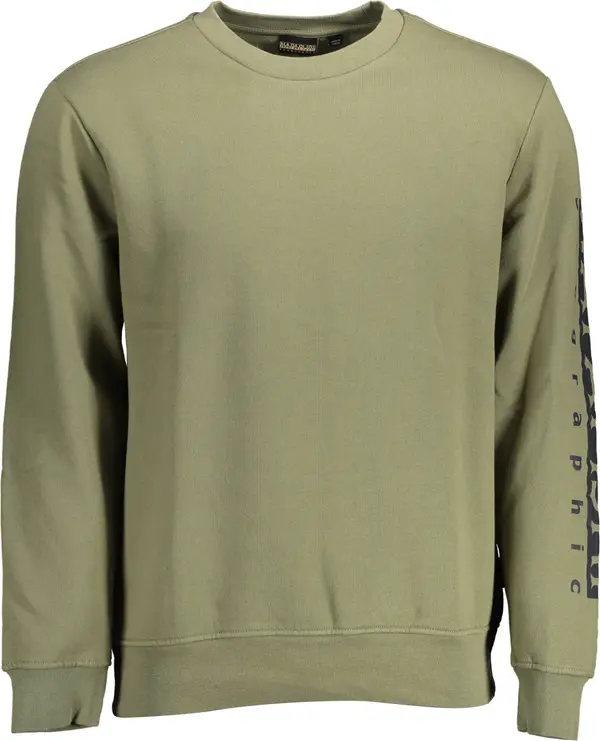 Napapijri Зелен суитшърт Napapijri без цип