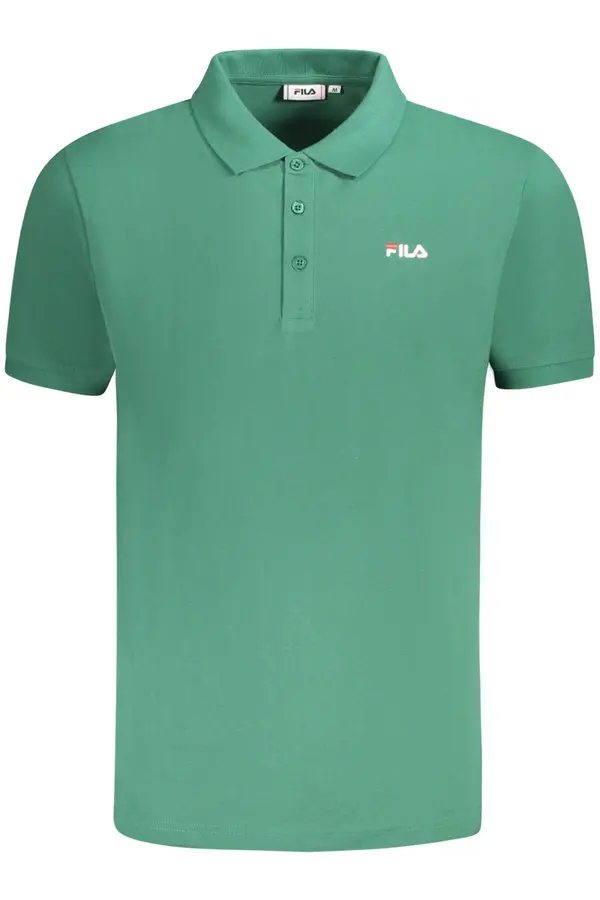 Fila Зелена мъжка поло тениска FILA