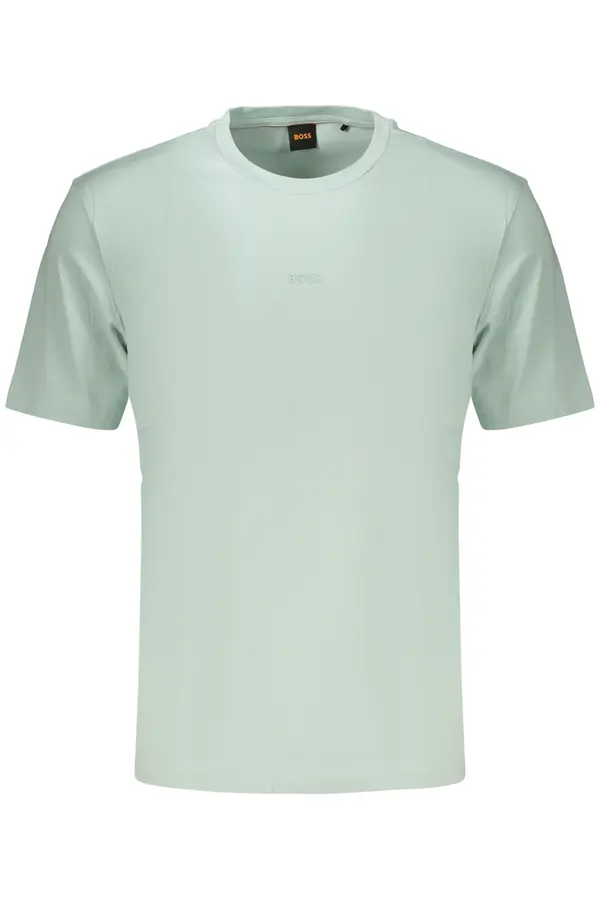 Boss Зелена мъжка тениска с къс ръкав
