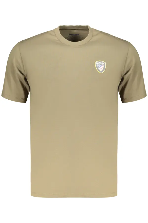BLAUER APPAREL Зелена мъжка тениска