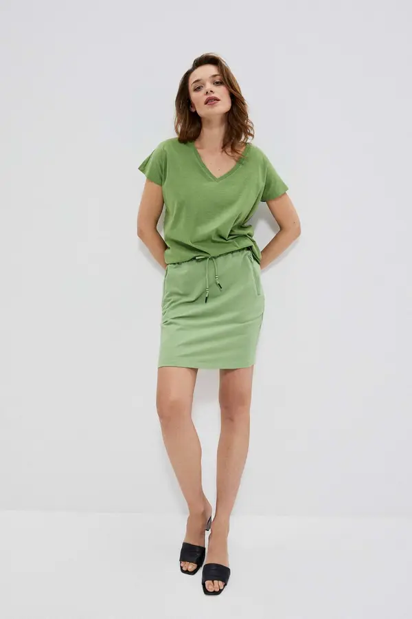 Marisse Зелена пола с джобове