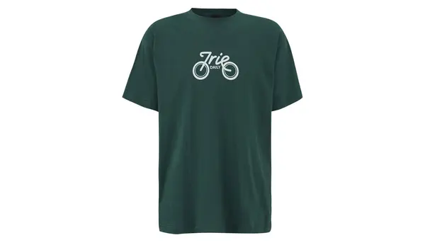 IrieDaily Зелена тениска IrieDaily Daily Bike