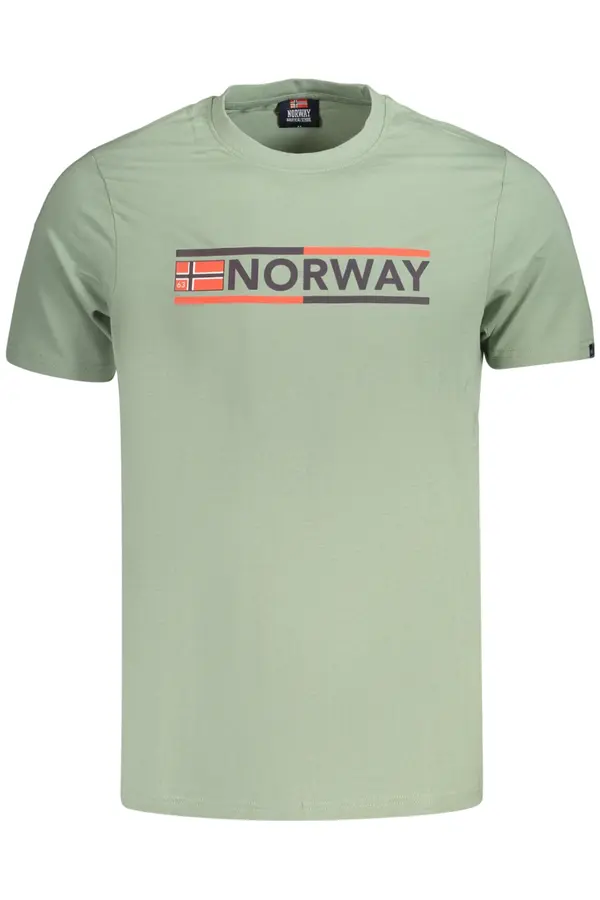 NORWAY 1963 Зелена тениска с къс ръкав