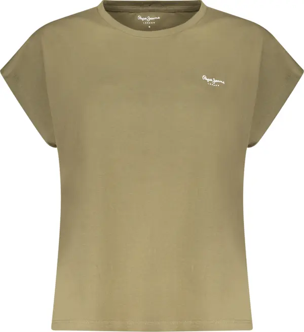 Pepe Jeans Зелена тениска с къс ръкав Pepe Jeans