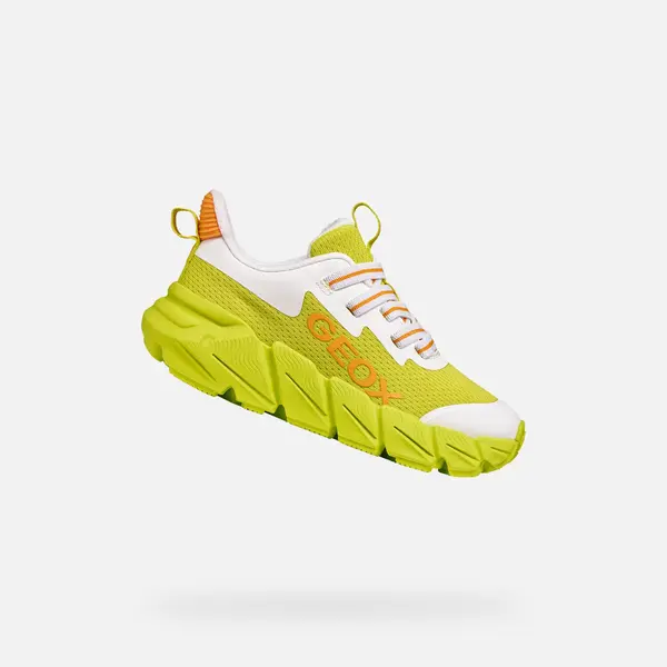 GEOX Зелени кецове за момчета Geox Flexyper Fast
