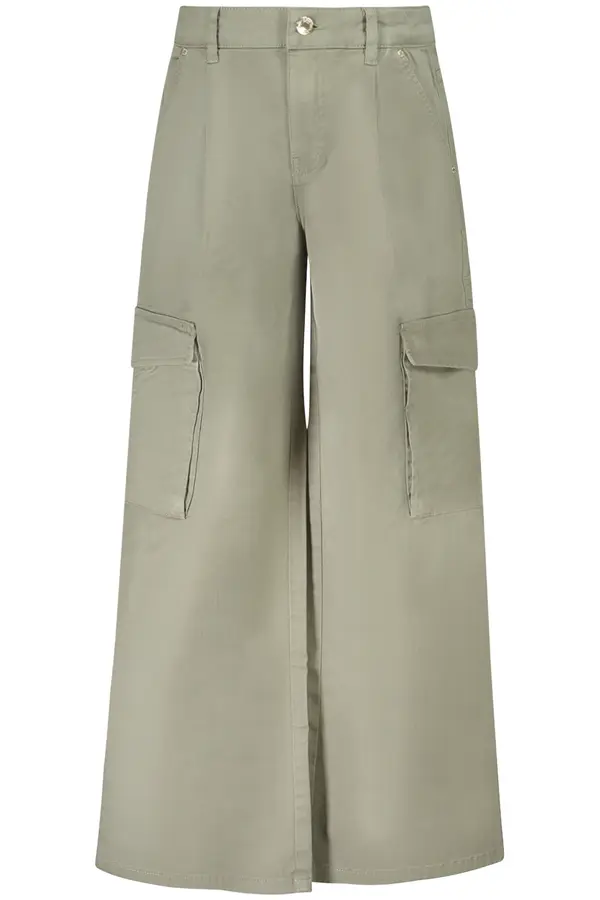 GUESS JEANS Зелени панталони за момичета GUESS JEANS