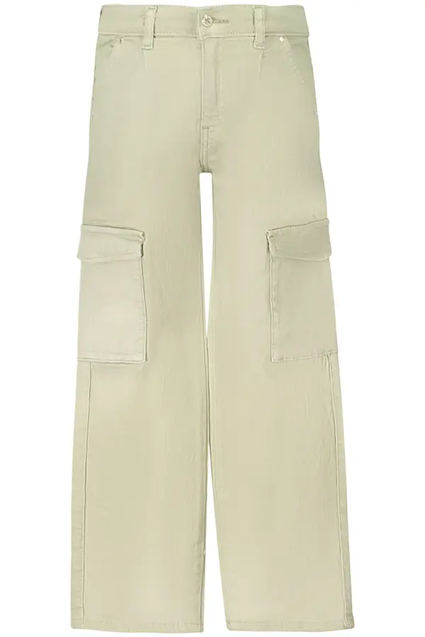 GUESS JEANS Зелени панталони за момичета GUESS