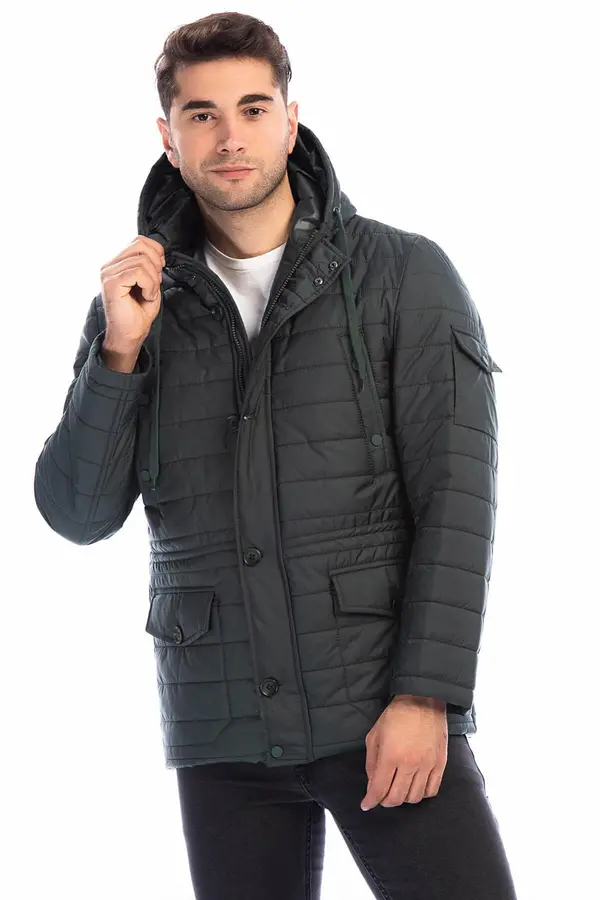 dewberry Зелено мъжко зимно яке Dewberry