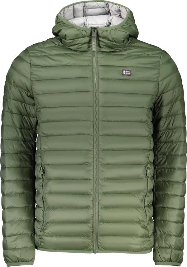 NORWAY 1963 Зелено ватирано зимно яке