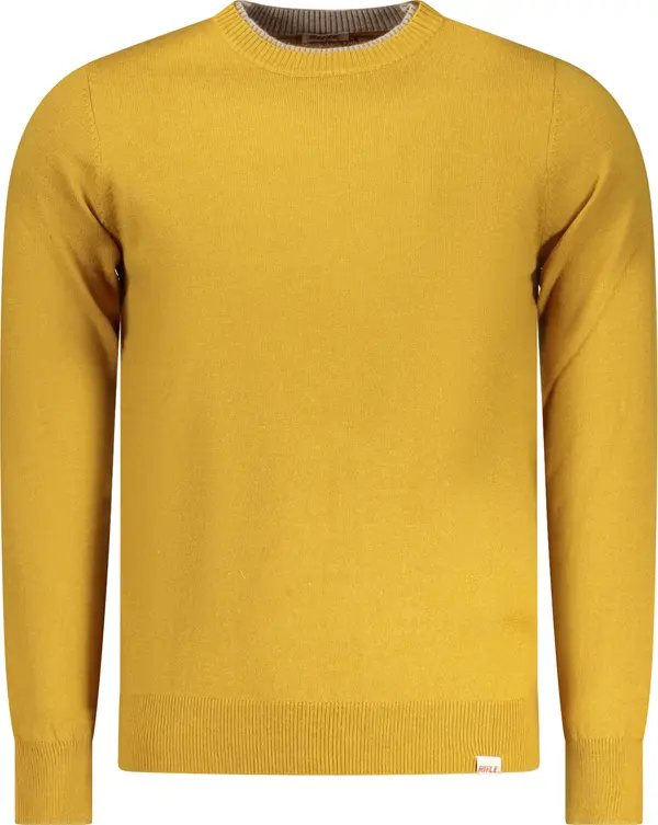 Rifle Жълт мъжки пуловер